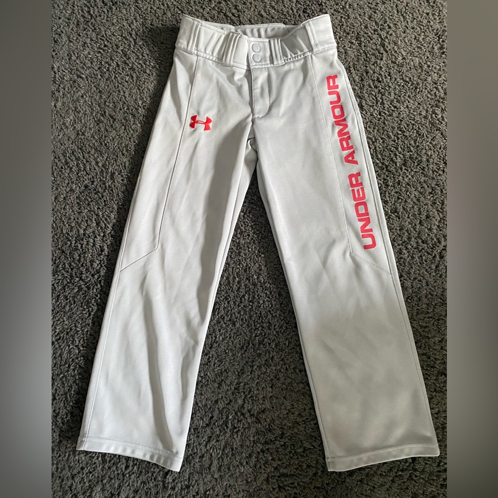Under Armor Baseball Pants **YOUTH SMALL** EUC